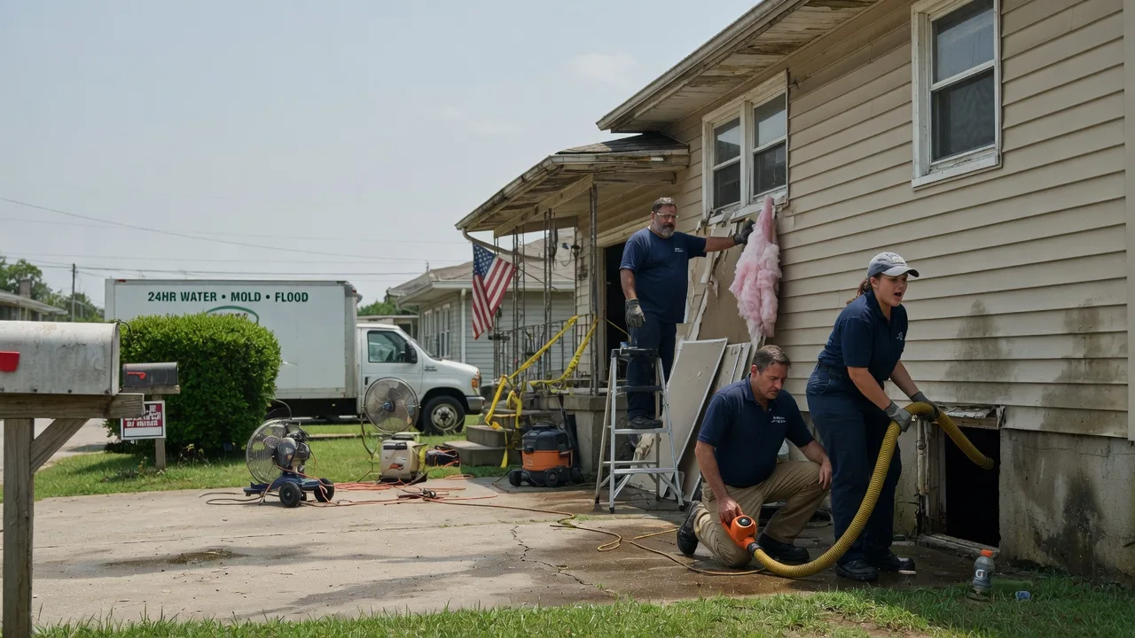 Water Damage Repair in Cushing, TX near me